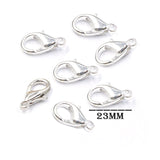 10/Pcs Lot 23mm big size lobster claw clasps for jewelry making