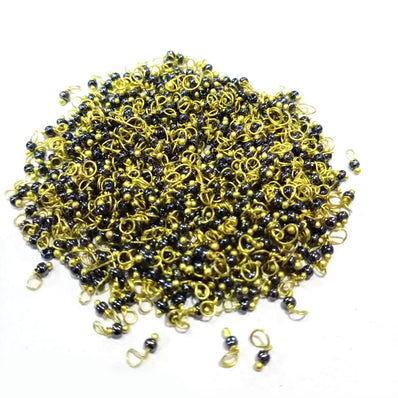 500 Pcs Pack Loreal Charm tiny with handmade wire loop best for adornment for earring, pendant jewelry