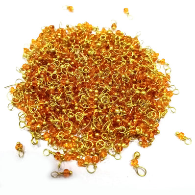 500 Pcs Pack Loreal Charm tiny with handmade wire loop best for adornment for earring, pendant jewelry