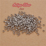 500 pcs round crimp beads finding Jewelry making fitting stopper