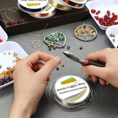 ABOUT 21 GAUGE CRAFT WIRE PER ROLL/SPOOL MADE IN MADE IN KOREA IMPORTED HIGH QUALITY