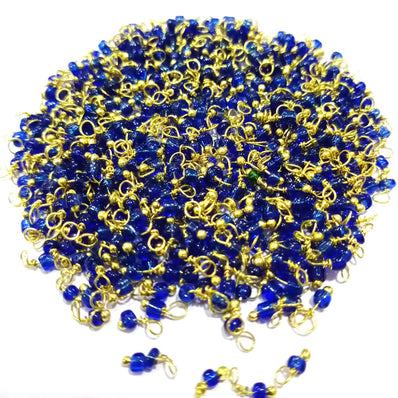 500 Pcs Pack Loreal Charm tiny with handmade wire loop best for adornment for earring, pendant jewelry