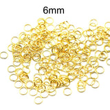 1000 Pcs Pkg. 6mm, Open Jump Ring Sold Per Pack Jewelry making findings