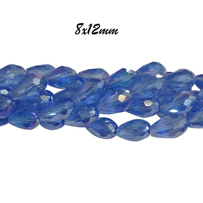 Drop Lead Free Glass Crystal Beads, Size: 14mm at Rs 350/piece in Mumbai