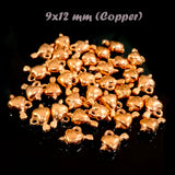 ACRYLIC LIGHT WEIGHT CHARMS, SOLD PER PACK OF 100 PCS (Copper)