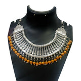 Rajasthani Boho Gypsy Oxidized metal jewellery Necklace Sold Per Piece cheapest oxidised jewellery online