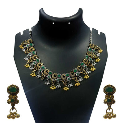Rajasthani Boho Gypsy Oxidized metal jewellery Necklace Sold Per Piece cheapest oxidised jewellery online