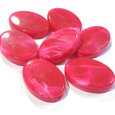 10 Pcs Pack,  Fancy Acrylic Beads, Imitation Jade Beads Jewelry making raw materials