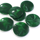 dark green, 10 Pcs Pack,  Fancy Acrylic Beads, Imitation Jade Beads Jewelry making raw materials