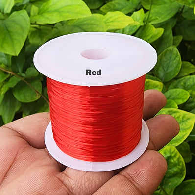 Stretch Magic, Red Elastic Cord, Thickness 1mm - FT464