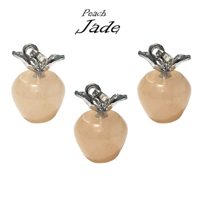 Apple Charms Pendants small size, 100% Authentic Gemstone Pendants Sold Per Piece.