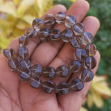 SMOKY QUARTZ COLOR 'SUPER FINE FINISH HIGH QUALITY CZECHOSLOVAKIAN (CZECH REP.) CRYSTAL BEADS