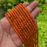 6 MM' PER LINE/STRANDS NATURAL BEADS, HOLE: 1MM; ABOUT 60~ 63PCS/LINE, 15 INCHES