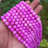 8MM, HIGH QUALITY AGATE BEADS SOLD BY PER LINE, ABOUT 44~45 BEADS