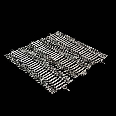 High Quality of Metal Base Silver Plated Oxidized Fashion Bracelets' 7 Inches' Random Pieces will be given out of available Stock