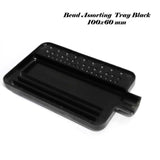 BEAD ASSORTING TRAY SOLD BY PER PIECE PACK' 100X60 MM' BLACK'