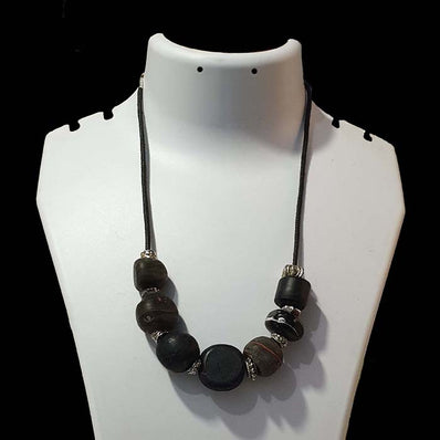 100 Pcs Pack Large Size Vintage Old Trade Beads for Jewelry Making  About 3~5mm Hole