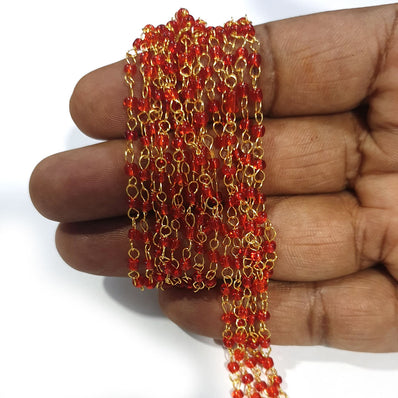 Beaded Chain Sold Per Meter Pack