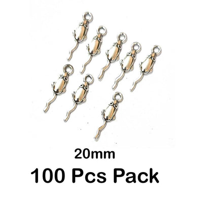 100 Pcs Pack, Approx Size 20 mm Size Bird and Animal Shape Charms Pendants