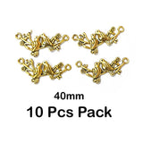 10 Pcs Pack, Approx Size 40 mm Size Bird and Animal Shape Charms Pendants