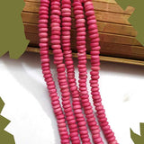 Bone Beads Natural Dyed Antiqued Sold Per Line/Strand, Approx 90Beads in a line, Size About7x4mm