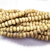 Handmade Bone Beads for Jewelry making Size About7x5MilimeterSold Per Line of 16 Inches, Approx76Beads