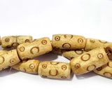 Handmade Bone Beads for Jewelry making Size About11x26MilimeterSold Per Line of 16 Inches, Approx17Beads