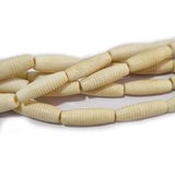 Handmade Bone Beads for Jewelry making Size About8x25MilimeterSold Per Line of 16 Inches, Approx18Beads