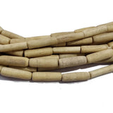 Sold Per Line 16 Inches handmade Bone Natural Beads for jewelry making Size about 8x25mm Bone Barrel Natural17BeadsSold Per Line 16 Inches handmade Bone Natural Beads for jewelry making Size about 8x25mm Bone Barrel NaturalApprox Beads in a line 17Pcs.