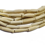 Bone Beads Natural Dyed Antiqued Sold Per Line/Strand, Approx 17Beads in a line, Size About6x25mm