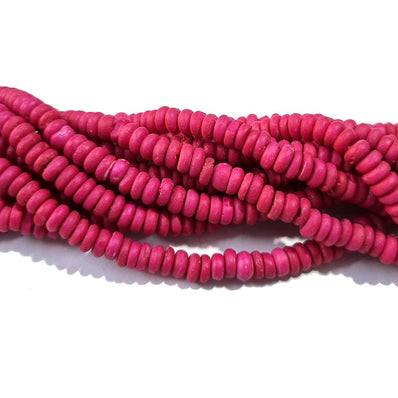 Bone Beads Natural Dyed Antiqued Sold Per Line/Strand, Approx 90Beads in a line, Size About7x4mm