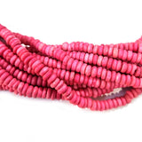 Bone Beads Natural Dyed Antiqued Sold Per Line/Strand, Approx 90Beads in a line, Size About7x4mm