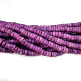 Bone Beads Natural Dyed Antiqued Sold Per Line/Strand, Approx 90Beads in a line, Size About6x3mm