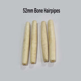 10/Pcs Lot Handmade Bone Beads for Jewelry making Size About 52mm Bone Hairpipe