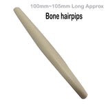 10/Pcs Lot Handmade Bone Beads for Jewelry making Size About 100~105mm Bone hairpipe