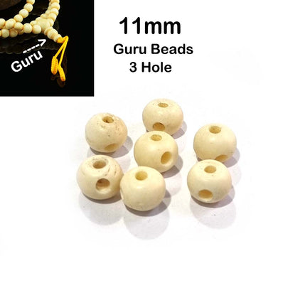 10/Pcs Lot Handmade Bone Beads for Jewelry making Size About 11mm Guru Beads