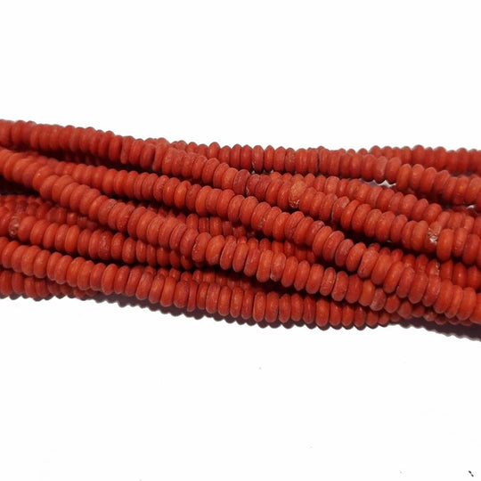 Handmade Bone Beads for Jewelry making Sold by Per line 16