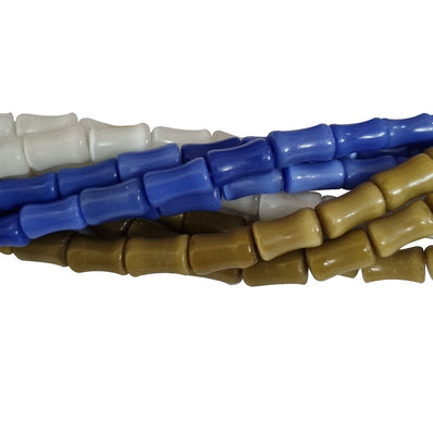 Per 3 Strands Monalisa Cats eye beads, MIX COMBO, Size about 10x5mm, cylindrical shape, approx 135 beads in 3 16 iches line