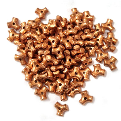 100 Pcs Pack, CCB Metallic Beads charms for jewelry and Crafts Making
