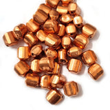 100 Pcs Pack, CCB Metallic Beads charms for jewelry and Crafts Making