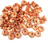 100 Pcs Pack, CCB Metallic Beads charms for jewelry and Crafts Making