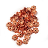 100 Pcs Pack, CCB Metallic Beads charms for jewelry and Crafts Making