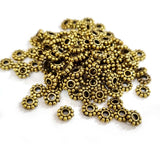 50 Grams Pkg. CCB ACRYLIC MATELLIC BEADS FOR JEWELRY AND CRAFTS MAKING in size about 6mm