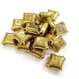 50 Grams Pkg. CCB ACRYLIC MATELLIC BEADS FOR JEWELRY AND CRAFTS MAKING in size about 20mm