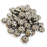 50 Grams Pkg. CCB ACRYLIC MATELLIC BEADS FOR JEWELRY AND CRAFTS MAKING in size about 4x11mm