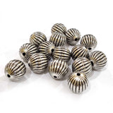 50 Grams Pkg. CCB ACRYLIC MATELLIC BEADS FOR JEWELRY AND CRAFTS MAKING in size about 14mm