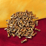 50 PCS PACK, DROP ADORNMENTS CHARMS ,USED IN DIY JEWELLERY MAKING, SIZE ABOUT 4X11 MM