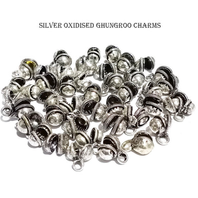 Open Mouth Ghungru Charms Sold by 25  pieces pack