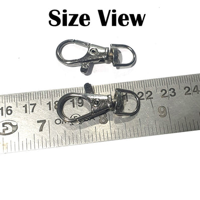 2 Pcs Pack Large Swivel Lobster Claw Claps Hook