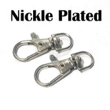 2 Pcs Pack Large Swivel Lobster Claw Claps Hook
